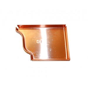 6 Inch K-Style Right Copper End Cap