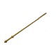 12 Inch Brass Threaded Rod with two nuts  